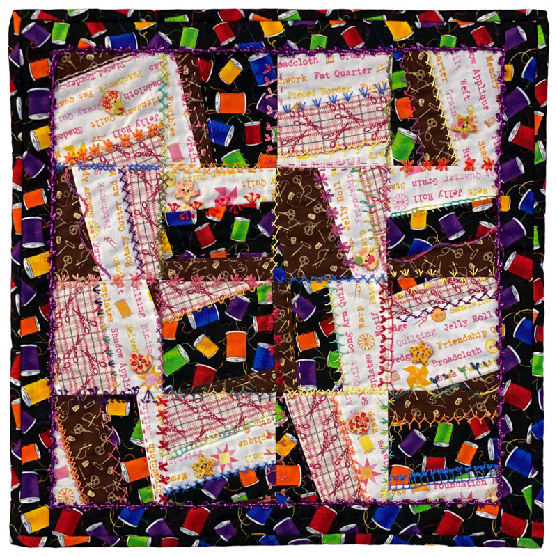SECOND PLACE: Sew Crazy by Judith Docksey
