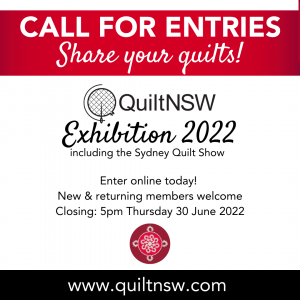 Call for Entries for Sydney Quilt Show 2022